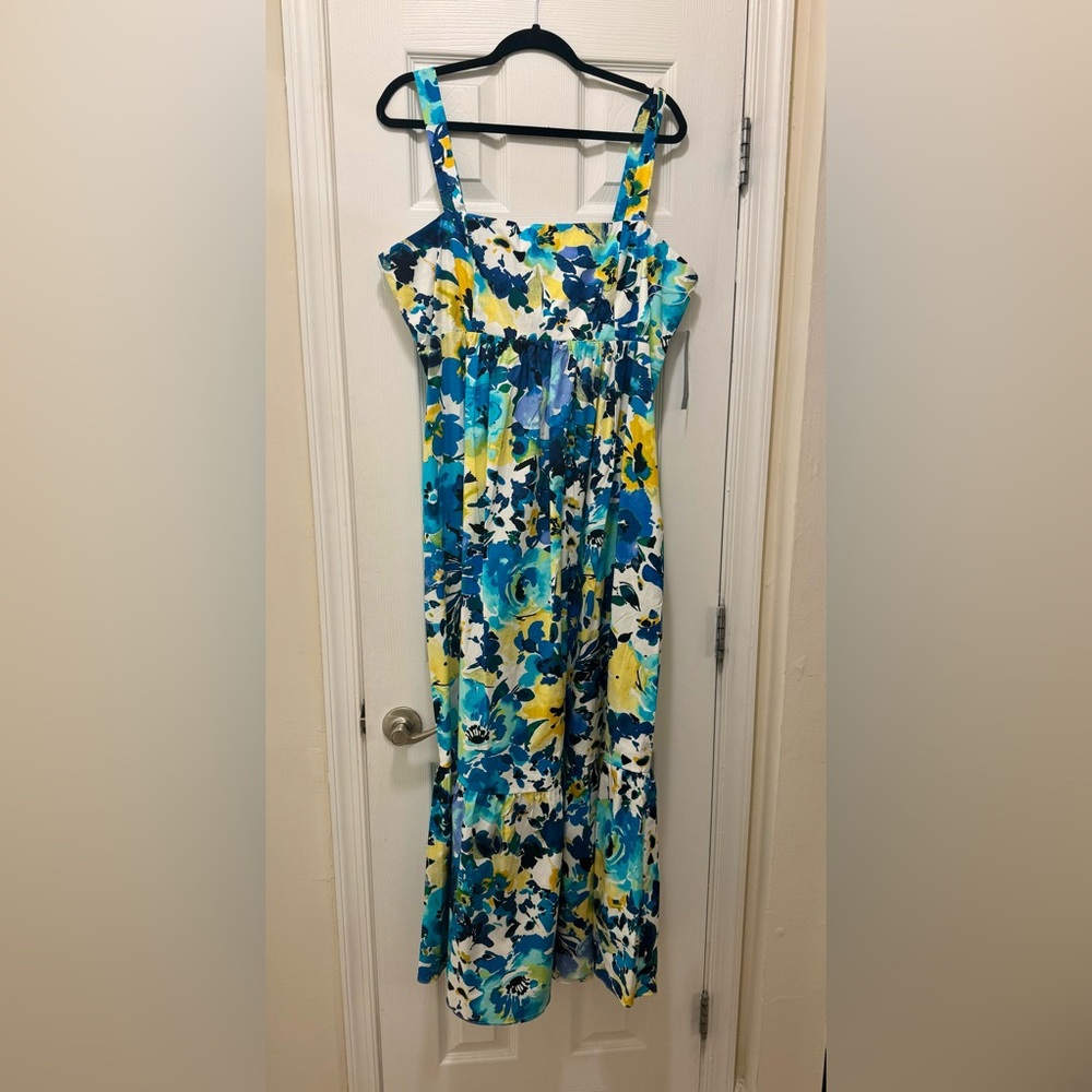 Floral maxi dress